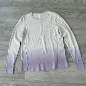 Lou & Grey Ombré Sweater 100% cotton